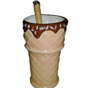 Ice Cream Cup with Matching Ice Cream Spoon Set